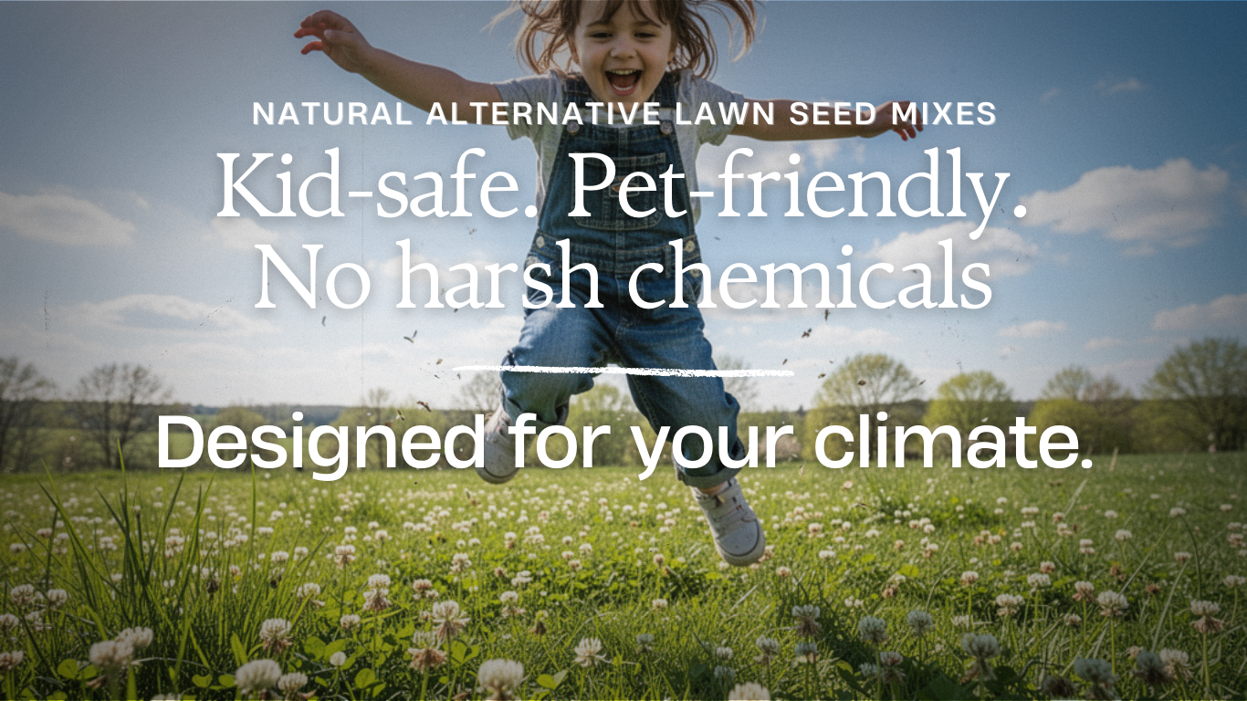 Use Less Water. Mow Less. Grow Smarter. | Earthwise Seed Co.