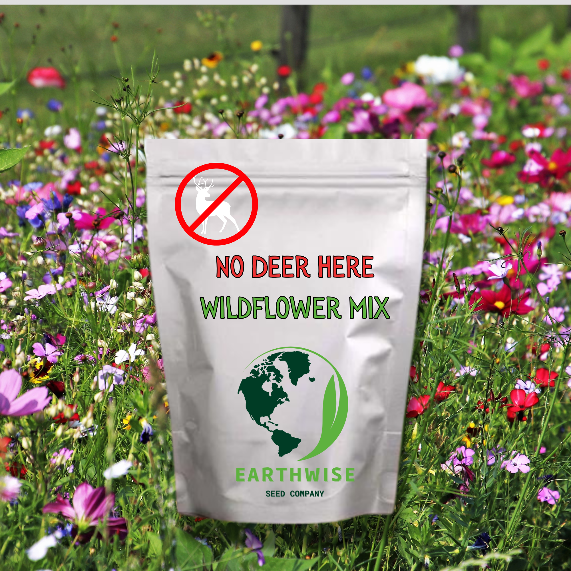 no till wildflower seeds No Deer Here Wildflower Mix