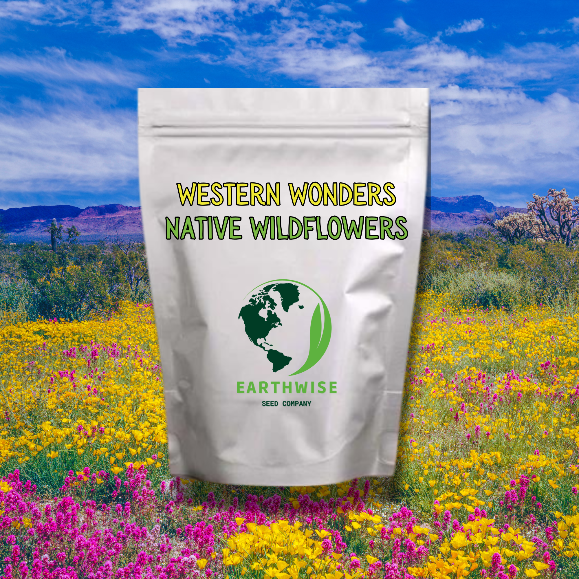 wa wildflower seeds Western Wonders Native Wildflower Mix 1/2 lb