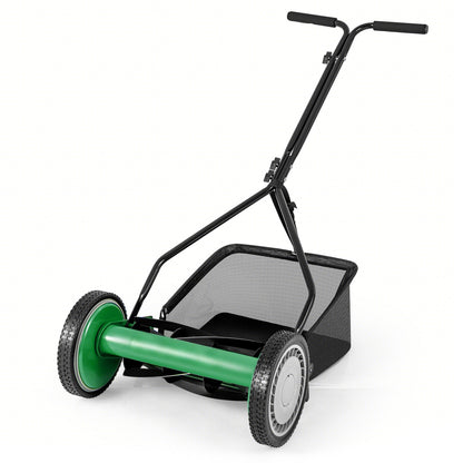 Earthwise Seed 14" Manual Reel Lawn Mower