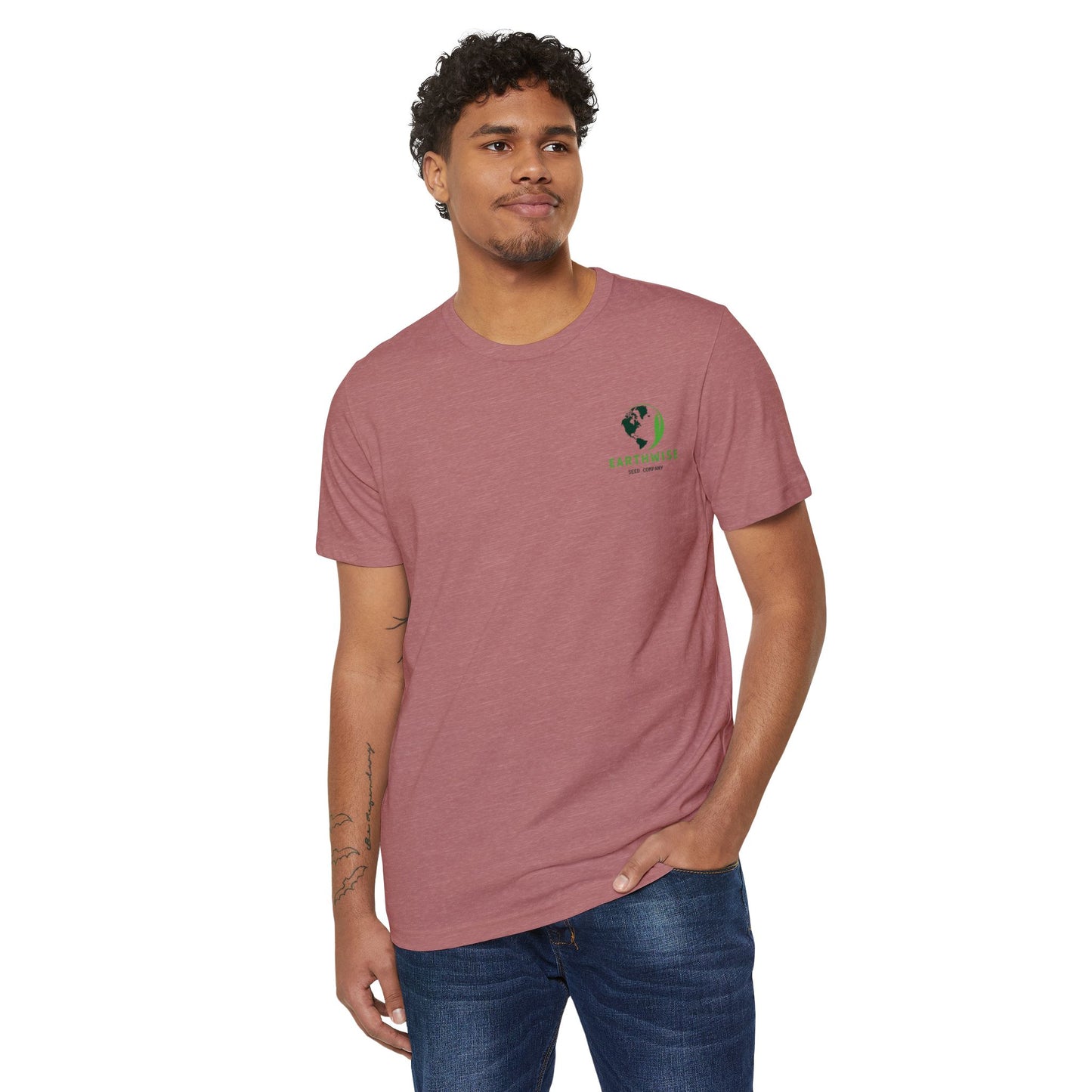 No Mow. All Glow. Recycled Organic T-Shirt