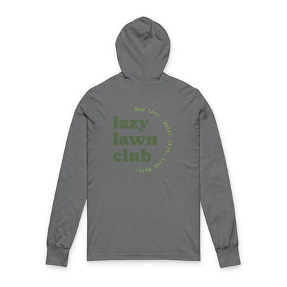 Lazy Lawn Club Hooded Long Sleeve Tee