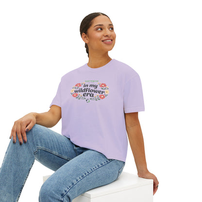 In My Wildflower Era Boxy Tee