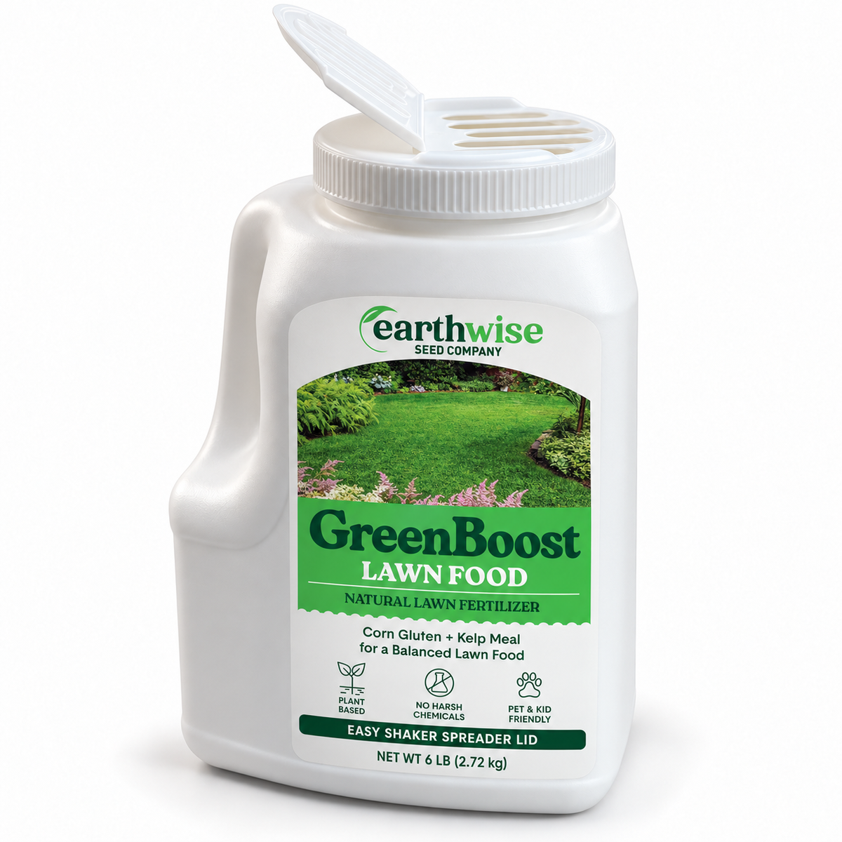 GreenBoost™ Natural Lawn Food - The Smart Snack for Your Lawn.™