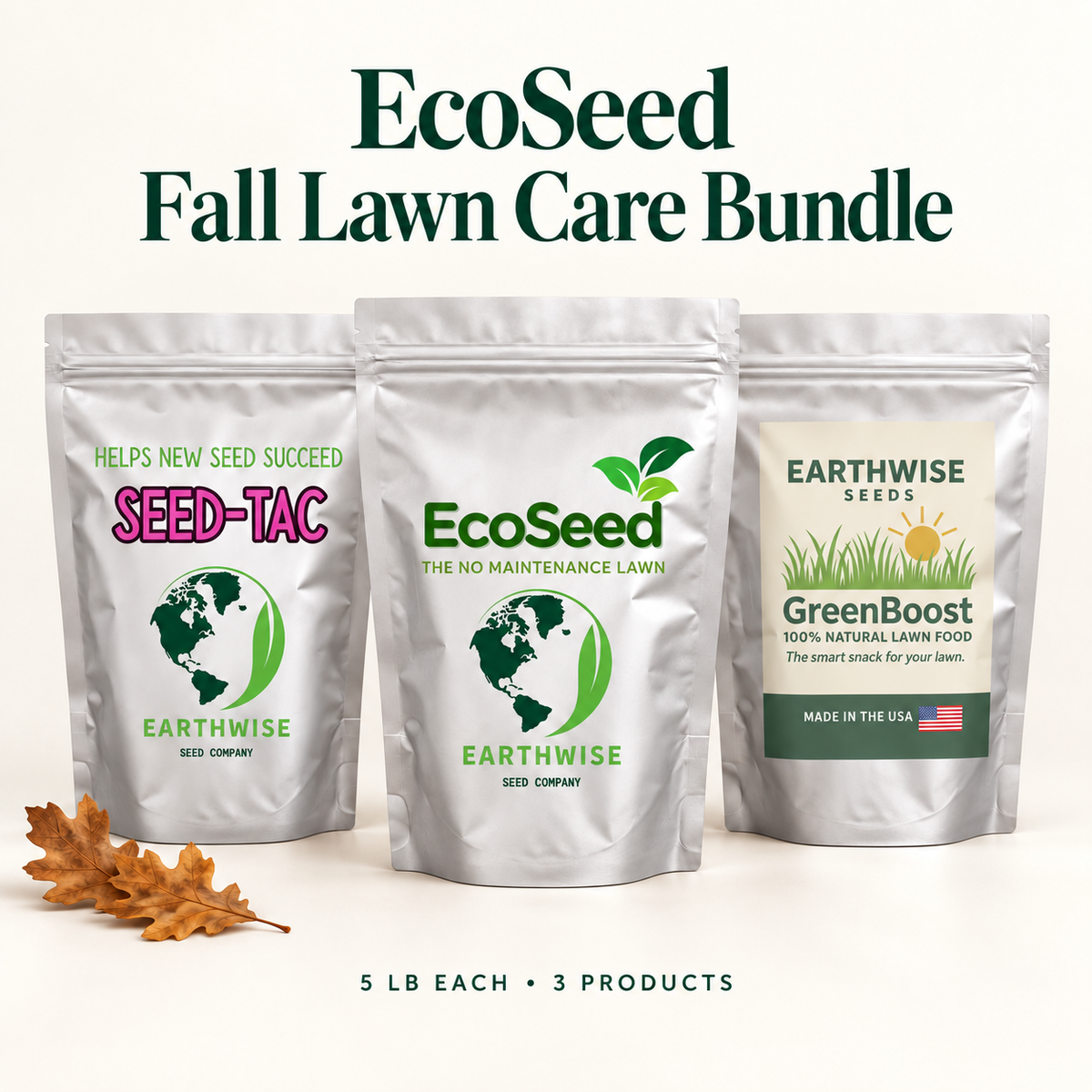 EcoSeed Fall Lawn Care Bundle | Ships Free