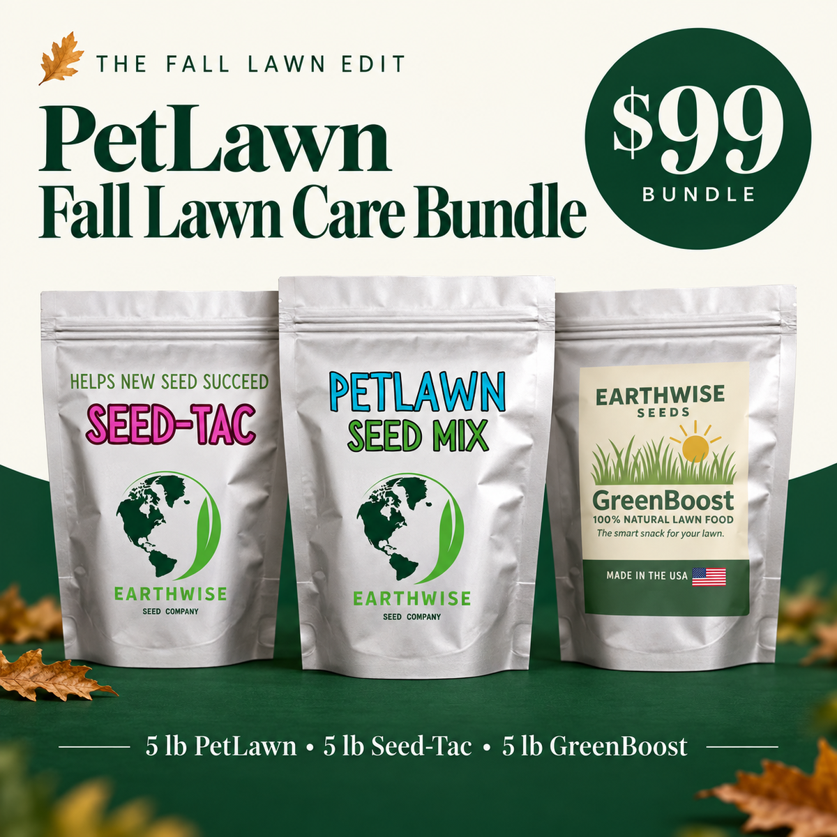 PetLawn Fall Lawn Care Bundle | Ships Free