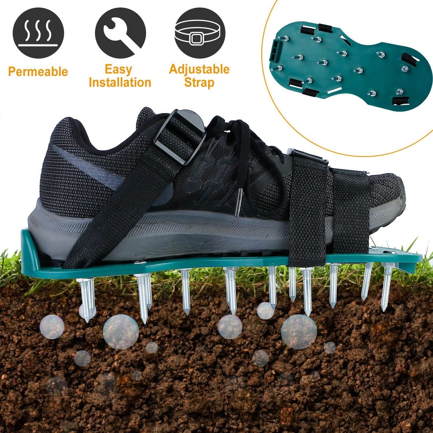 Earthwise Step-In™ Lawn Aerator Sandals