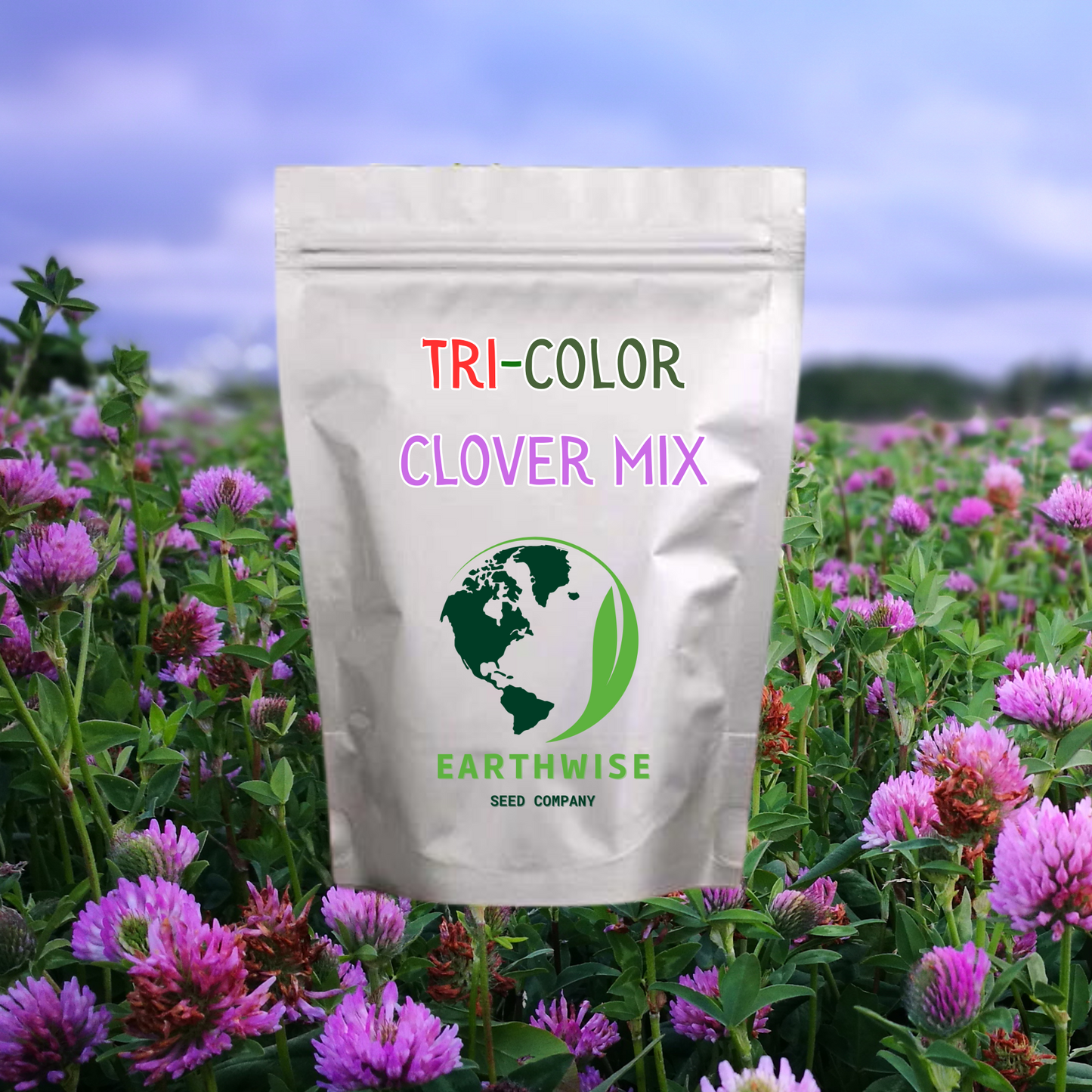 Tri-Clover - Red, White, & Crimson Clovers - Alternative Lawn Seed