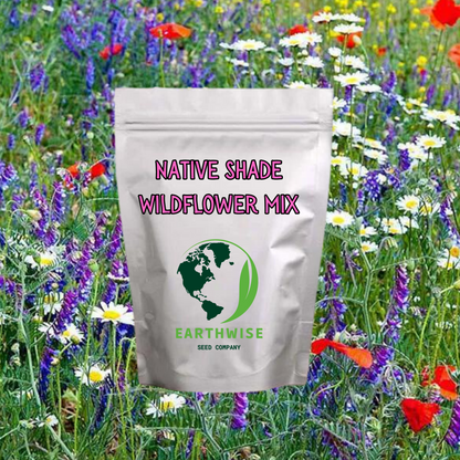 part shade wildflower seeds Shady Native Wildflower Mix 1/2 lb
